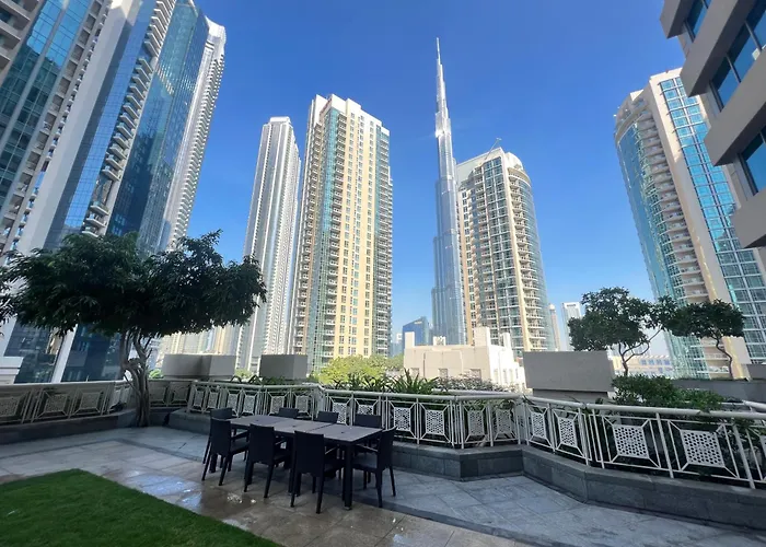 Luxury High Floor 1Br With Full Burj Khalifa View By Auberge