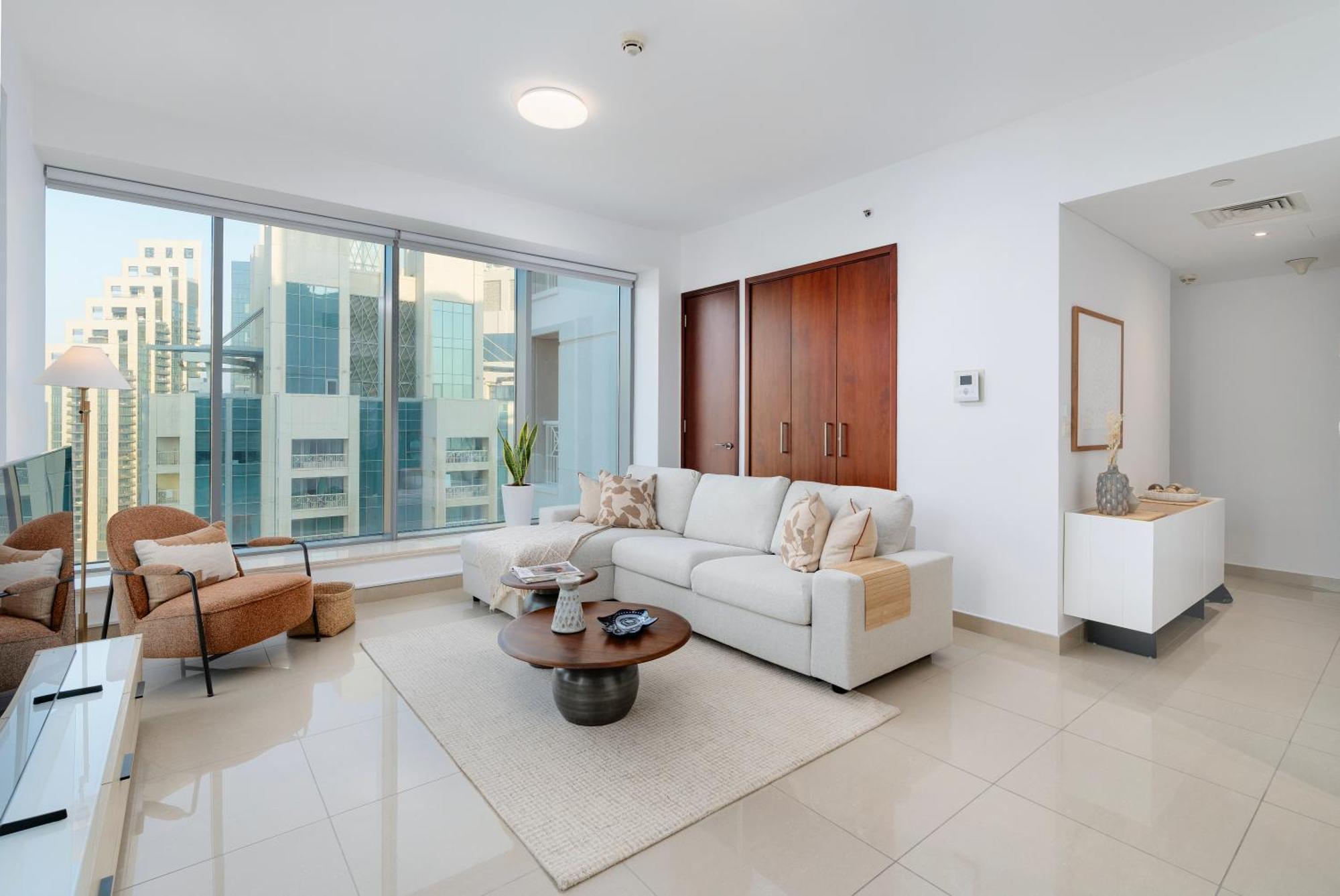 Luxury High Floor 1br With Full Burj Khalifa View By Apartment Dubai